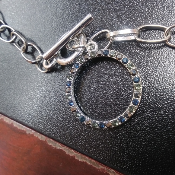 Paparazzi circle necklace and earrings - Picture 2 of 5